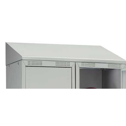 Coiffe Pour Vestiaires Gris H210xl400xp500