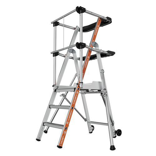 Plate-forme Double Tablette - 3 Marches