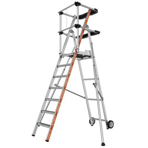 Plate-forme Double Tablette - 7 Marches