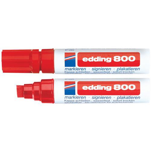 Marqueur Edding 800 Rouge