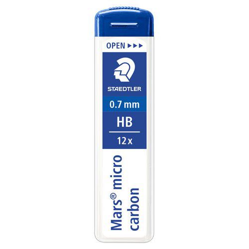 Etui 12 Mines Pour Porte-mines 0.7mm Hb