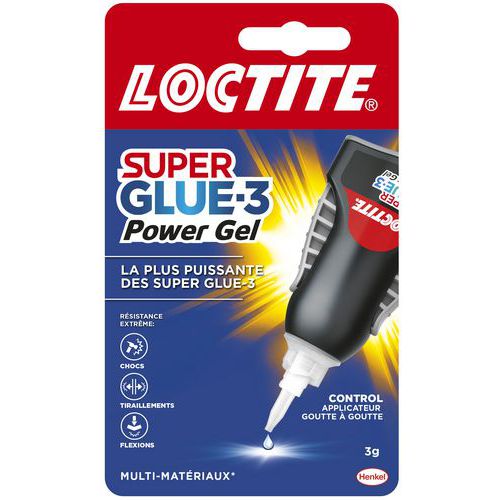 Flacon Super Glue 3g Control Ultra Gel