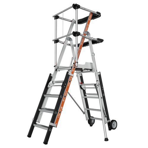 Plate-forme Double Tablette Raptorcopic - 5 à 7 Échelons