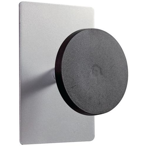 Patère Magnétique En Acier Et Abs - 1 Patère