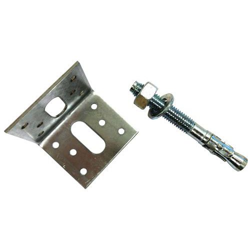 Equerre et goujons longueur 100 mm Equerre et goujons longueur 100 mm