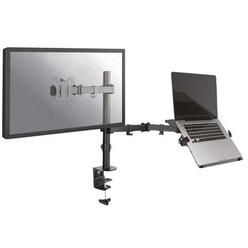 Support Notebook Et Moniteur 32 Max De Bureau Newstar