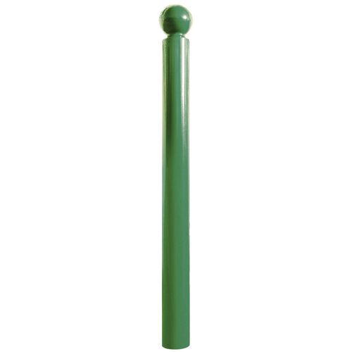 Poteau décoratif boule Ø 76 cm - Vert - Métal - À sceller - Pour voirie