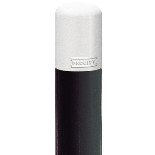 Poteau haute visibilité Carrefour Ø 76 mm Noir - Sécurité Voirie - Robuste et Durable