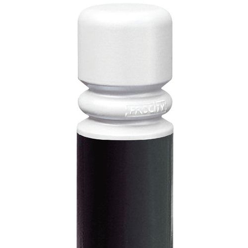 Poteau haute visibilité City Ø 76 mm Noir - Voirie - Sécurité et Durabilité