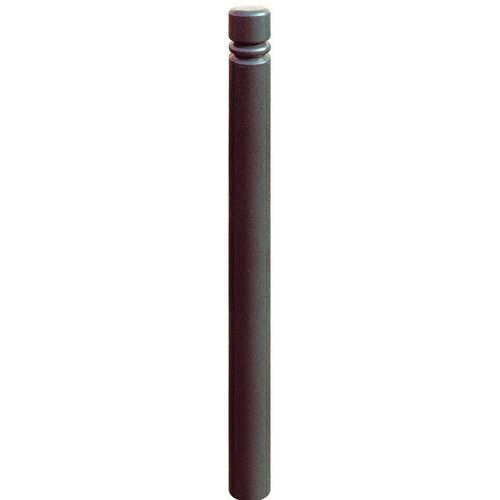 Potelet décoratif City Noir Métal Hauteur 110.5 cm à sceller