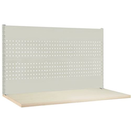 Pan. Perforé Pour Ã‰tabli H700xl1500xp 60 Mm 7035 Gris Clair