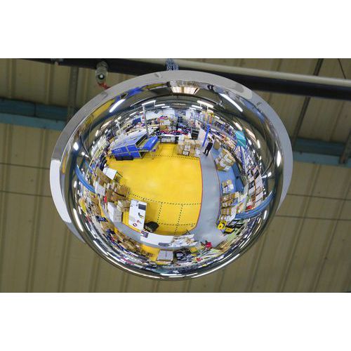 Miroir Hémisphérique 360Â° - 1200 Mm- Fixation Par Aimant