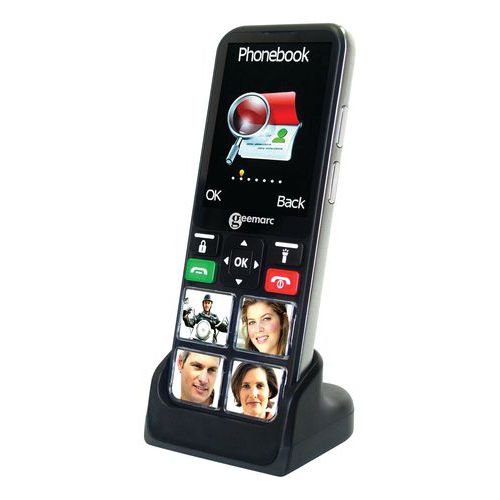 Téléphone Portable 4g Cl8000 Amplifié + Photos + Bouton Sos - Geemarc
