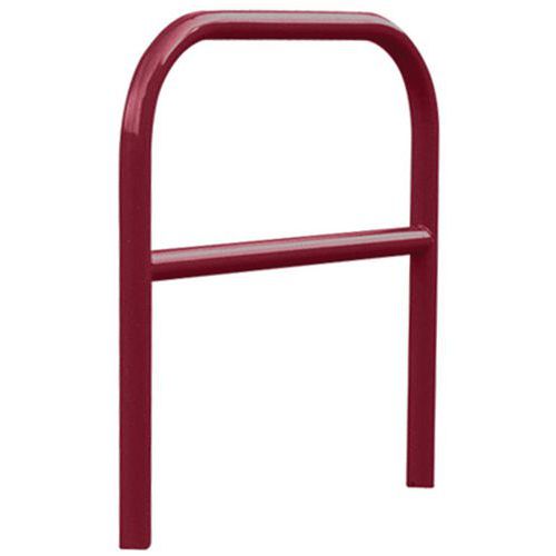 Arceau de protection renforcé 1m - Métal Rouge - Hauteur 100mm - Voirie