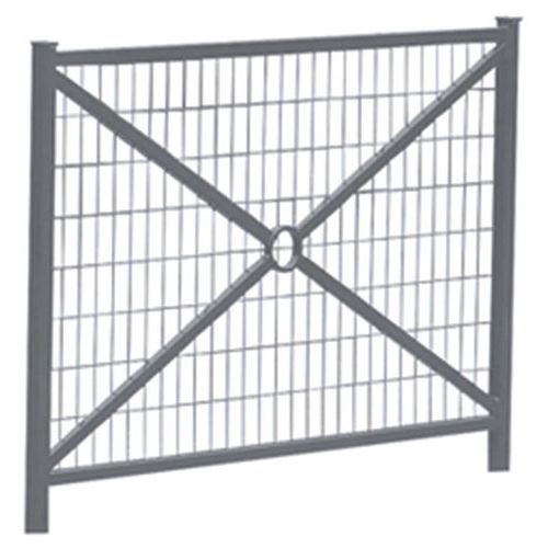 Barrière Loire T.1630 Gris - 120mm Hauteur - 147mm Longueur - 3mm Largeur - Voirie