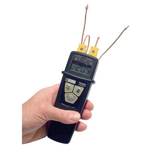 Tk2002 Thermomètre 2 Voies Thermocouple K