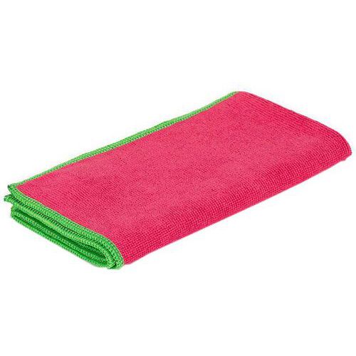 Lavette En Microfibre Original 40 X 40 Cm -rouge- Greenspeed