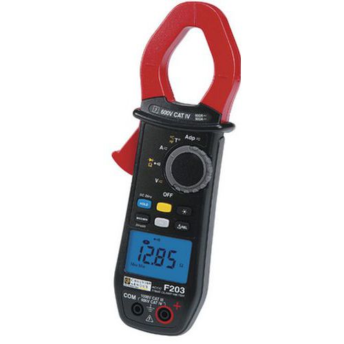 F203+Pince+Multim�tre+Trms+Ac/dc