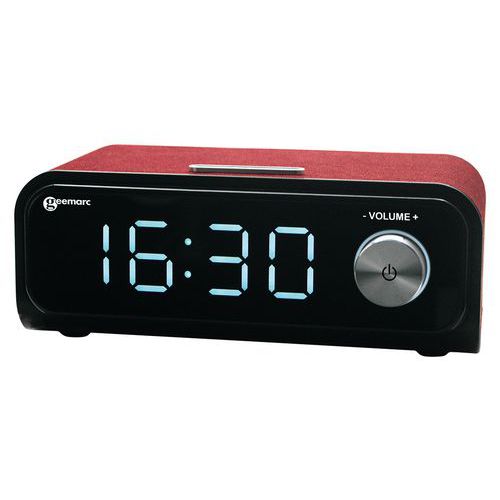 Réveil Lecteur De Music Mp3 Simplifié Viso Tempo 200 - Geemarc