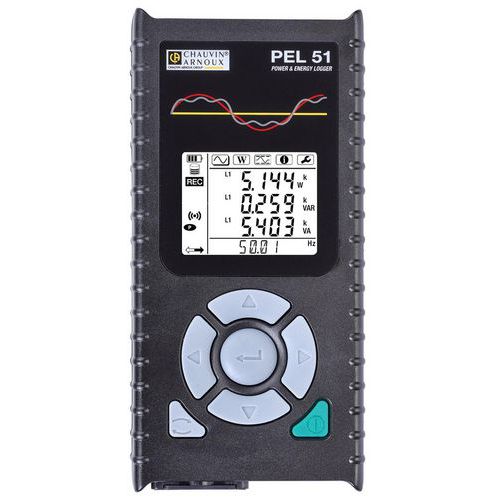 Pel51 Enregistreur De Puissances Et D'énergies Monophasé