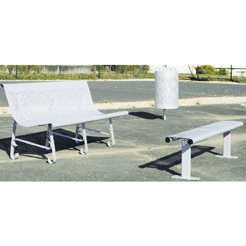 Bancs Métalliques Avec Dossier_lc01489h