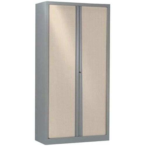 Armoire Prehen.tte Haut. 198x100 Cm T.1831 Erable/alu