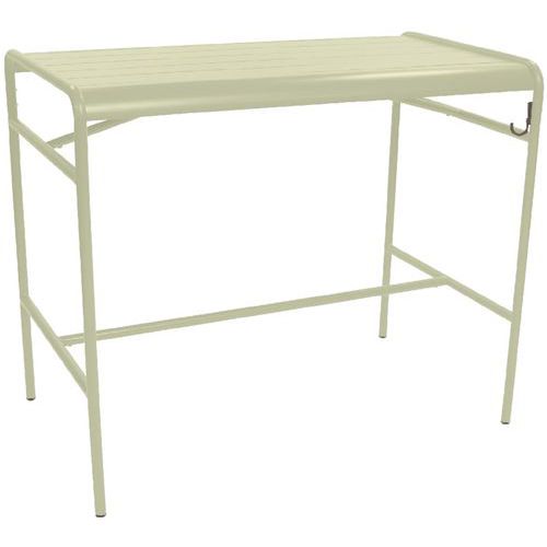 La Table Haute 73x126 Luxembourg Vert Tilleuil