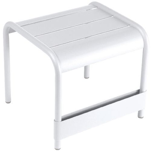 Petite Table Basse/repose Pieds Luxembourg Blanc Coton