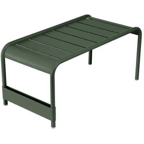 Grande Table Basse Banc De Jardin Luxembourg Vert Cèdre