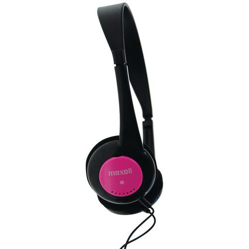 Casque enfant Limiteur MAXELL Rose Casque enfant Limiteur MAXELL Rose