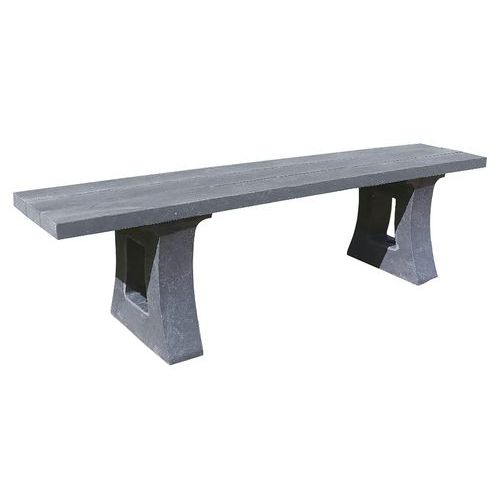 Banquette plastique recyclé Parc Eco Banquette plastique recyclé Parc Eco