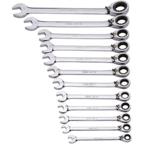 Jeu De 12 Cles Mixtes A Cliquet