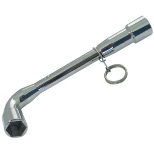 Clé A Pipe Debouchee 6/6 Pans 19 Mm Avec Clip Inox Fme