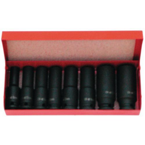 Jeu De 8 Douilles Chocs 3/8 Longues