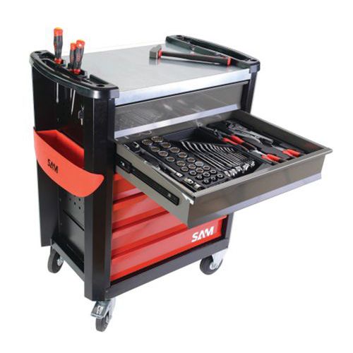 Composition d'outils en pouce en module abs + servante Composition d'outils en pouce en module abs + servante