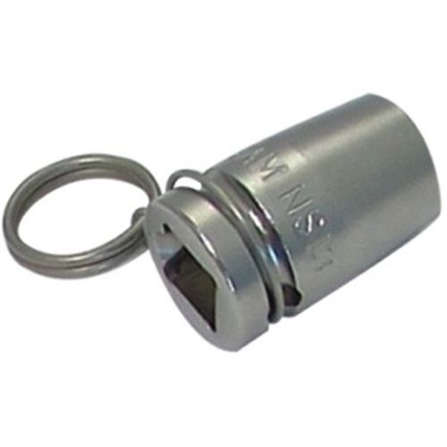 Douille Chocs 1/2 Courte 6 Pans De 12mm Avec Clip Inox Fme