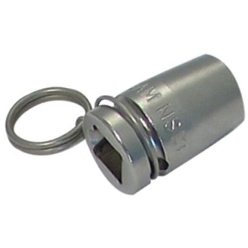 Douille Chocs 1/2 Courte 6 Pans De 14mm Avec Clip Inox Fme