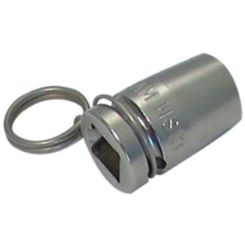 Douille Chocs 1/2 Courte 6 Pans De 18mm Avec Clip Inox Fme