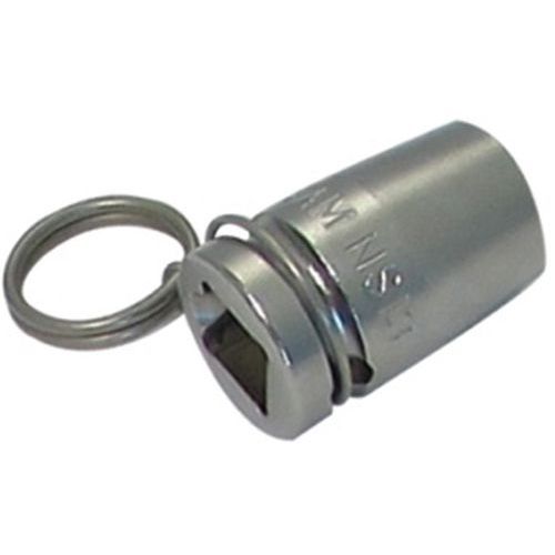 Douille Chocs 1/2 Courte 6 Pans De 19mm Avec Clip Inox Fme