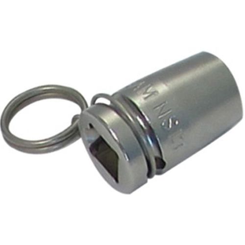 Douille Chocs 1/2 Courte 6 Pans De 23mm Avec Clip Inox Fme