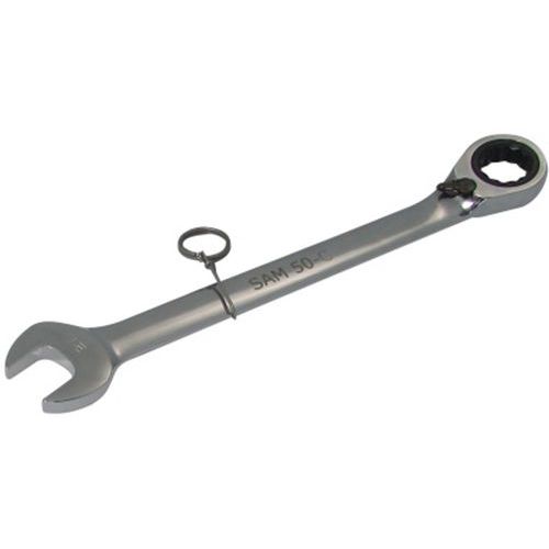 Clé Mixte A Cliquet 18 Mm Avec Clip Inox Fme