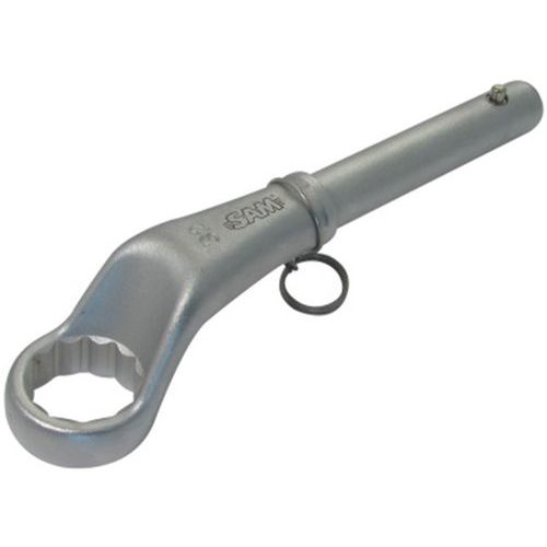 Clé Polygonale C-coudee Gros Effort 32 Mm Avec Clip Inox Fme