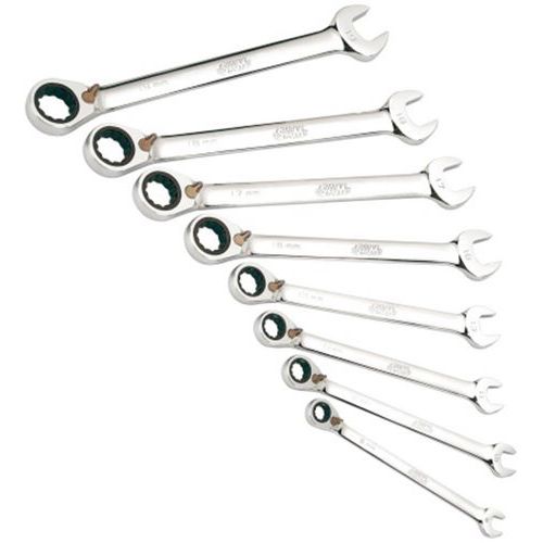 Jeu De 8 Cles Mixtes A Cliquet