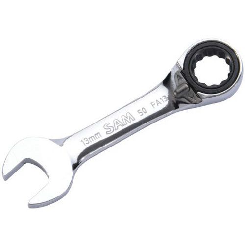 Clé Mixte Courte A Cliquet De 12