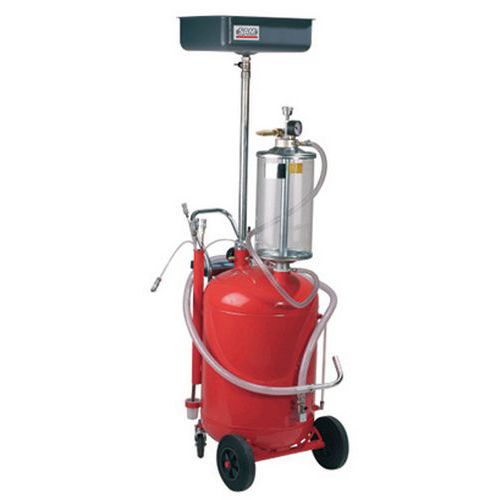 Recuperateur d'huile + aspiration + vase Recuperateur d'huile + aspiration + vase
