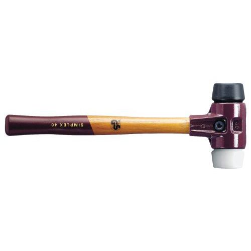 Maillet Avec Boitier Malleable Et Manche Bois Diametre 30