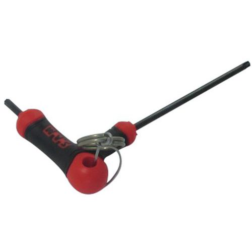 Clé Male Poignee En T Torx T40 Avec Clip Inox Fme