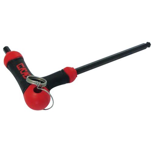 Clé Male 6 Pans Spherique Poignee L 10 Mm Avec Clip Inox Fme