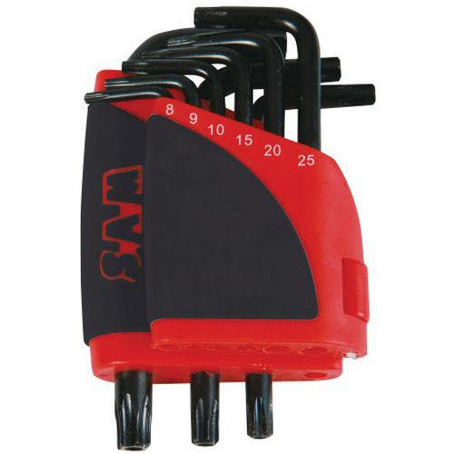 Ratelier 9 Cles Males Courtes Resistorx 8 A 40