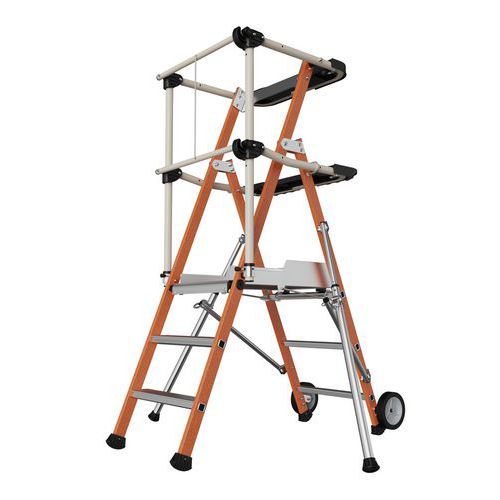 Plate-forme De Travail Isolante Sherpa Fibre - 3 Marches